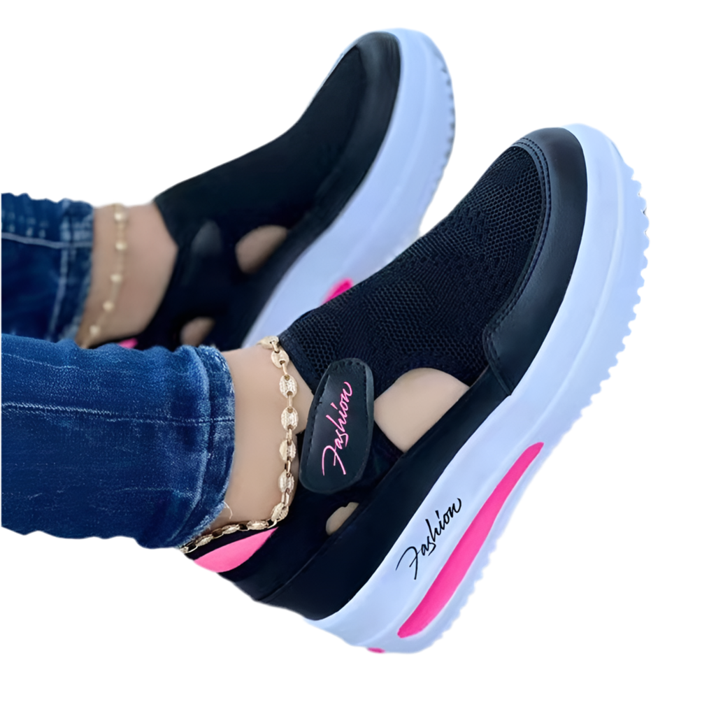Women's Sneakers Summer New Ladies Casual Low Wedge Breathable Non-Slip Comfort Feamle Sport Shoes Mesh Shoes Fashion Style